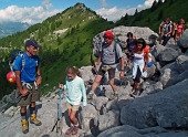 Da SCHILPARIO salita al PASSO DI CORNA BUSA e al PIZZO CAMINO il 9 luglio 2011 - FOTOGALLERY